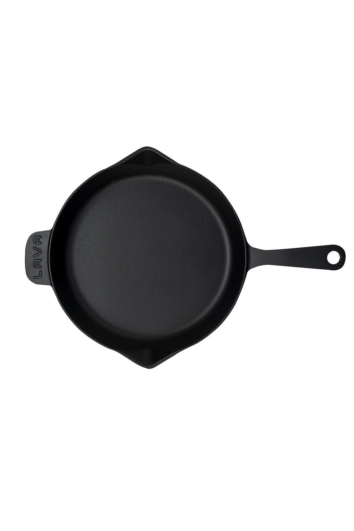 Yuvarlak Kızartma Tavası Ç28 Metal Saplı