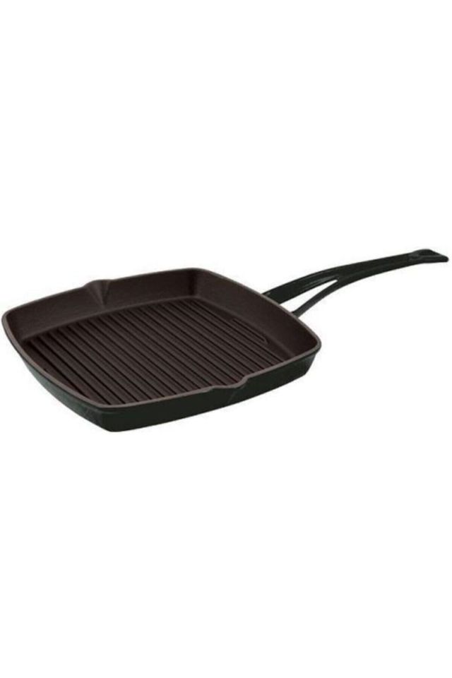 Metal Saplı Döküm Izgara Tava 26x26 Cm Fma00181