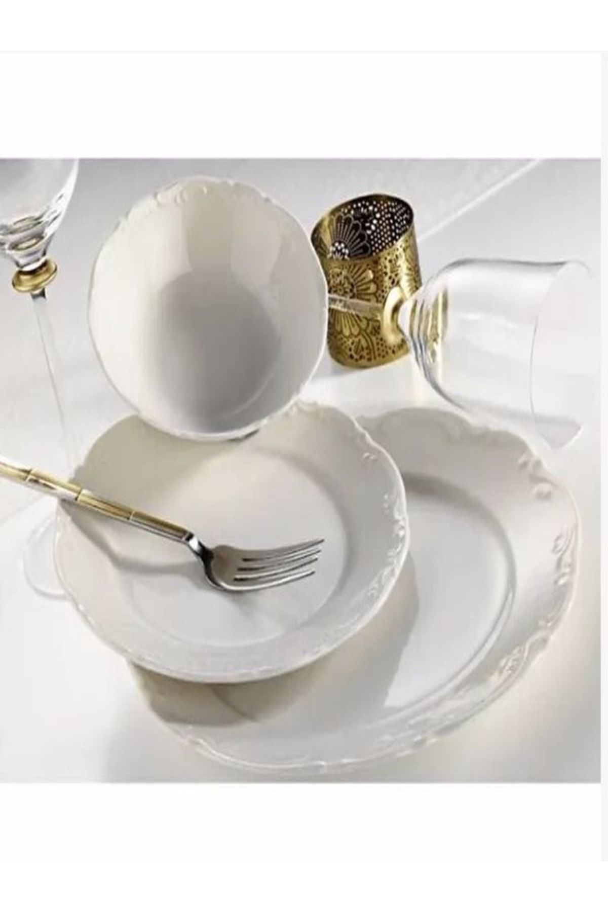 Pearl San Marco 18 Parça Yemek Takımı Krem