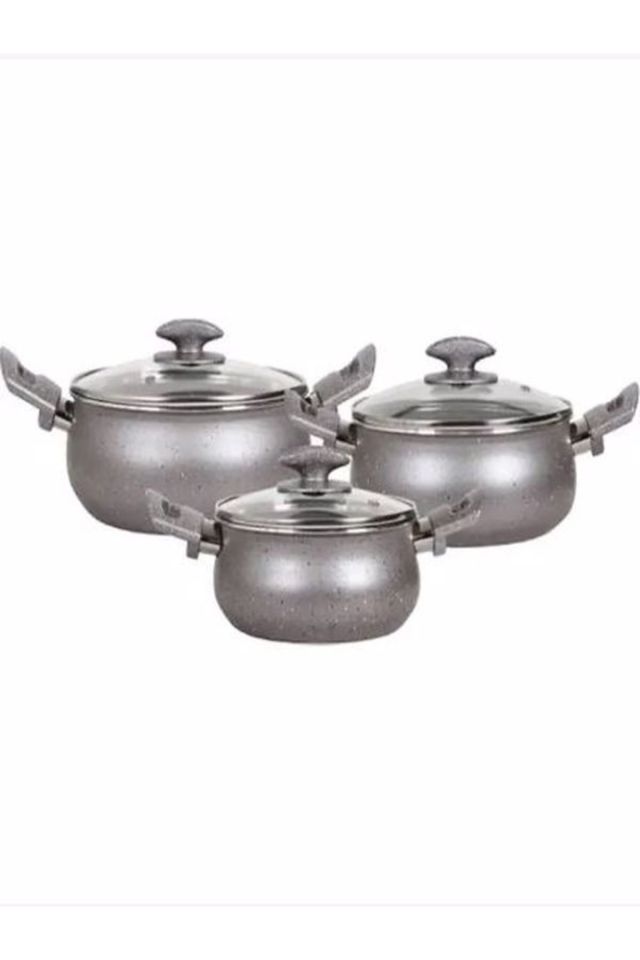 Granit 3 Lü Güveç Set16-18-20 Cm
