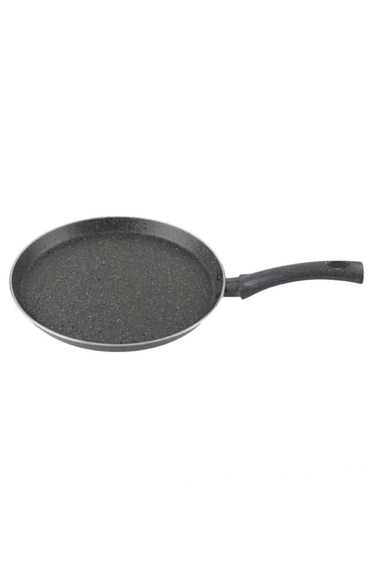 26 Cm Gri Granit Krep Tava