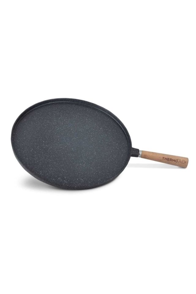 Alüminyum Döküm Granit Kaplama 36 Cm Gözleme Tava