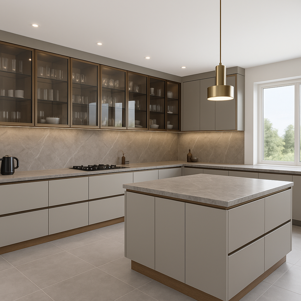 Mutfak Dolabı Mobilyası Villa Konsepti