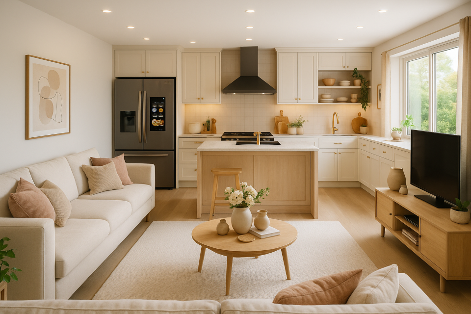 Mutfak Dolabı Mobilyası Villa Konsepti