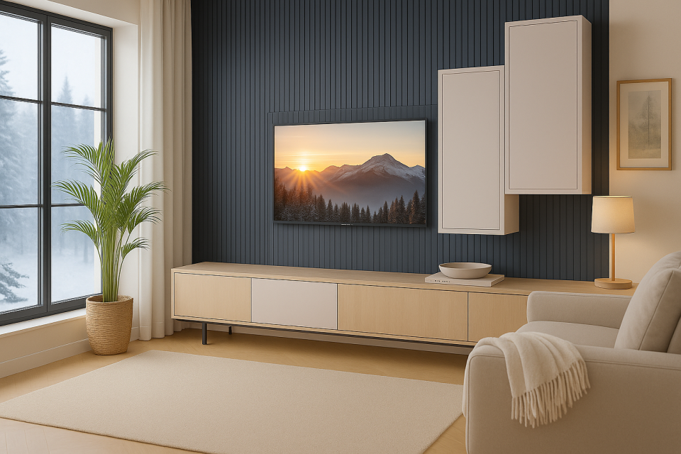 TV Ünütesi Villa Konsepti