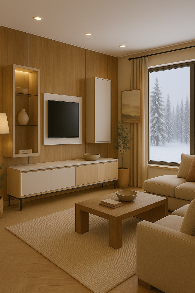 TV Ünütesi Villa Konsepti