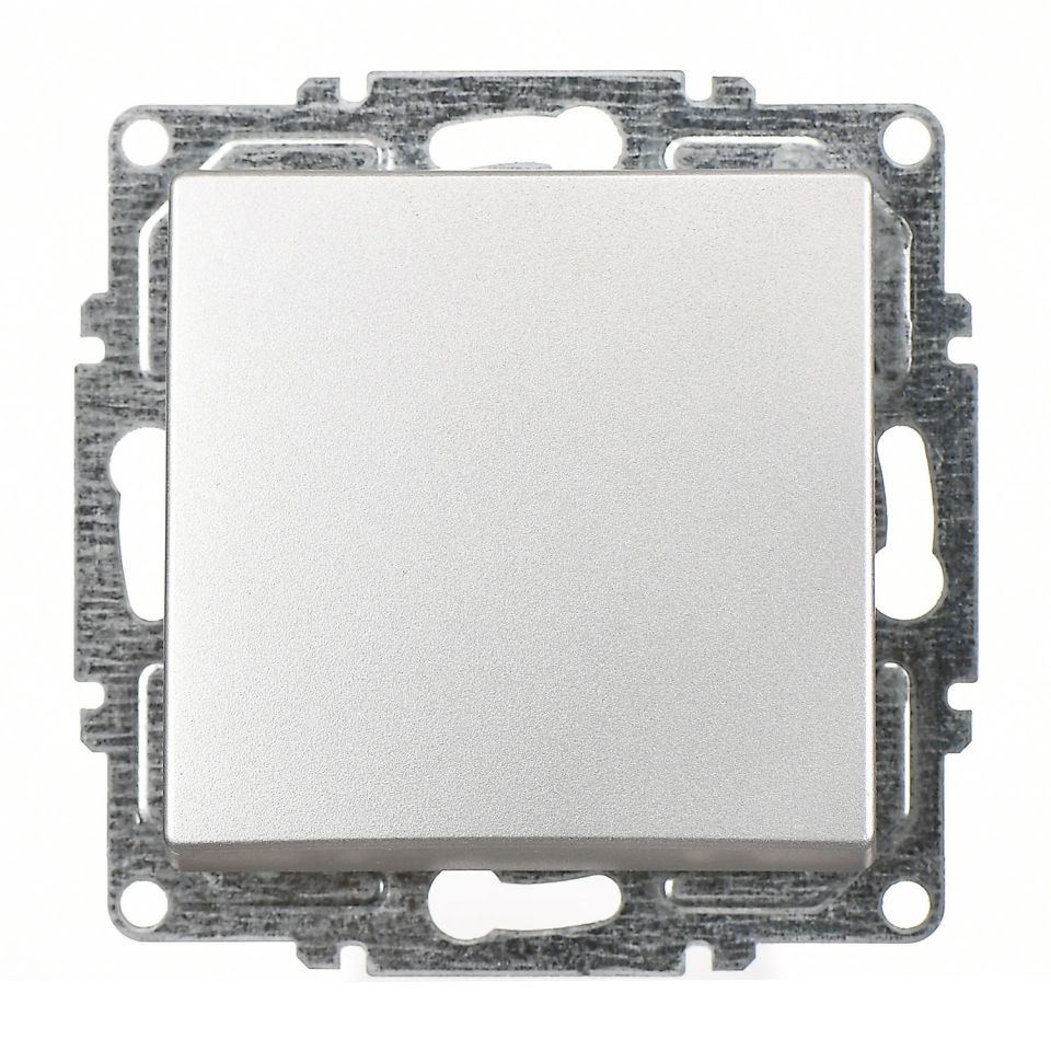 Günsan Visage Anahtar Gümüş Klipsli Anahtar 10AX 250V