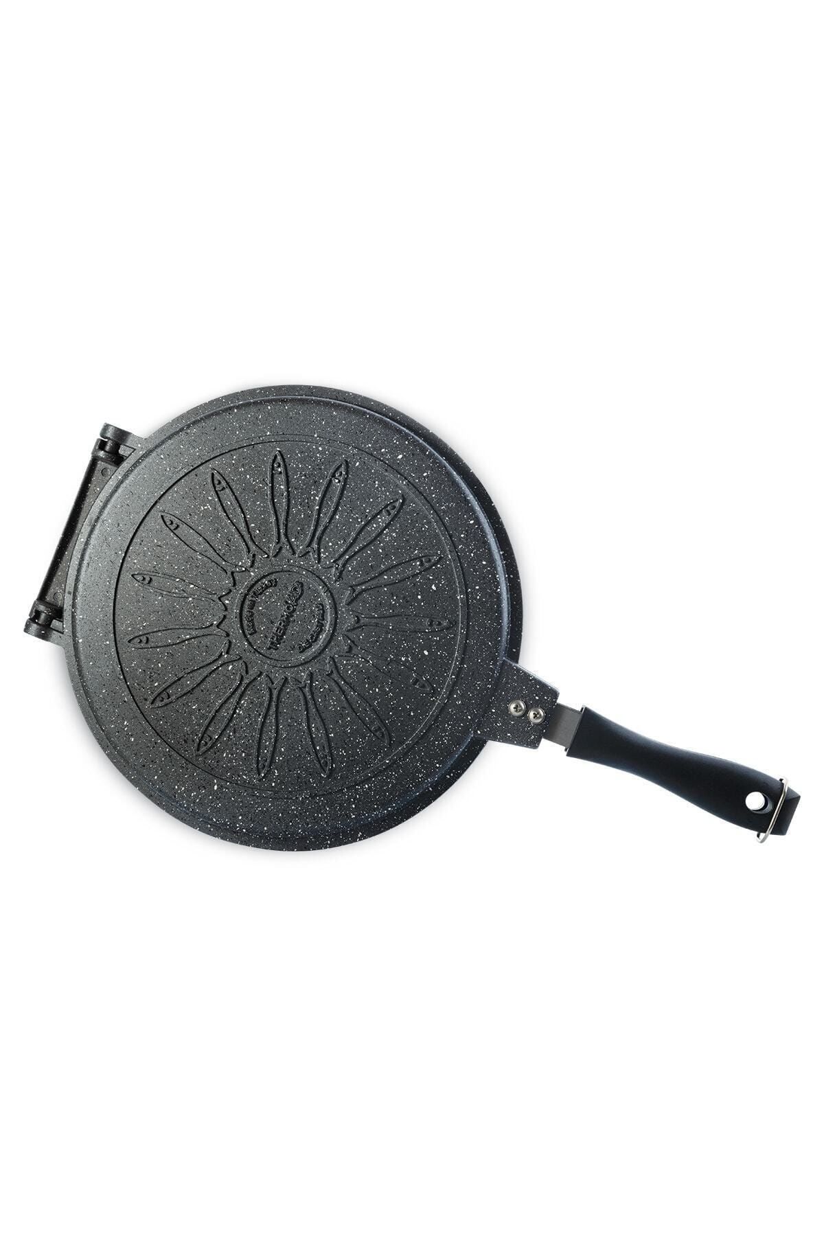 Gri Döküm Granit Hamsi Tavası 28 cm