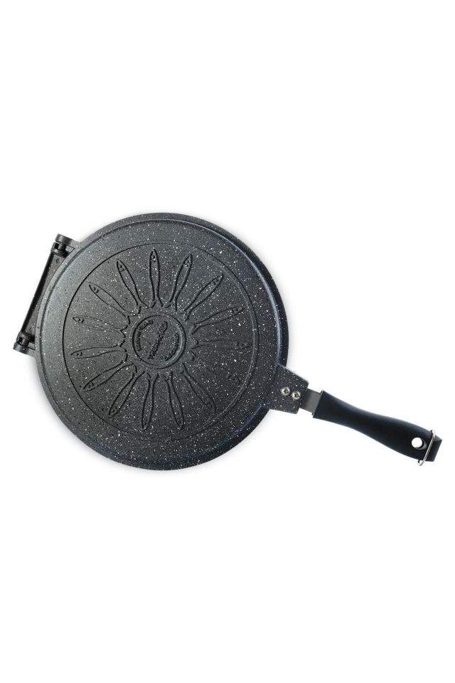 Gri Döküm Granit Hamsi Tavası 28 cm