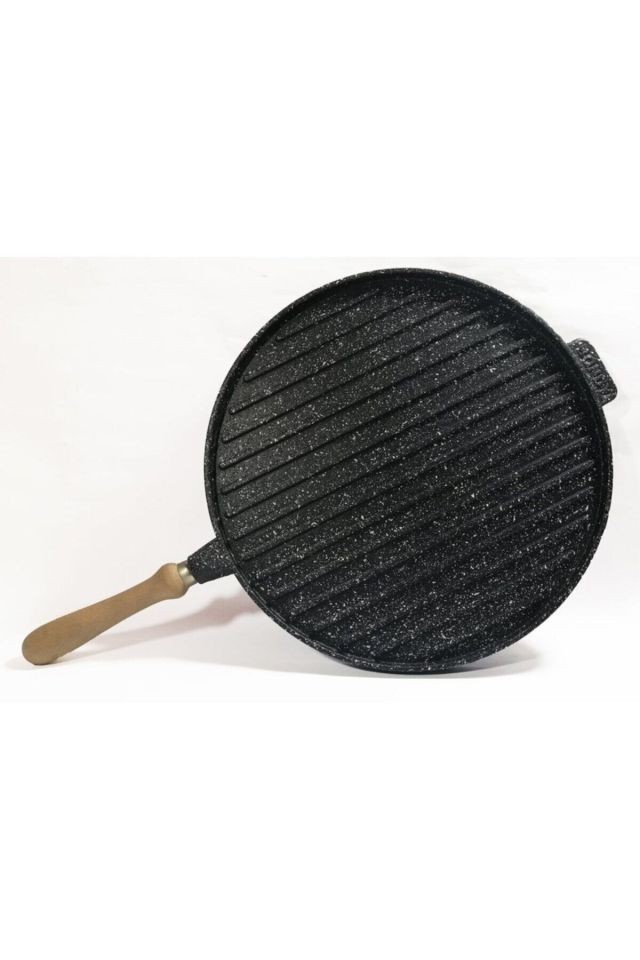 Çift Yönlü Döküm Bazlama Tavası 34 Cm