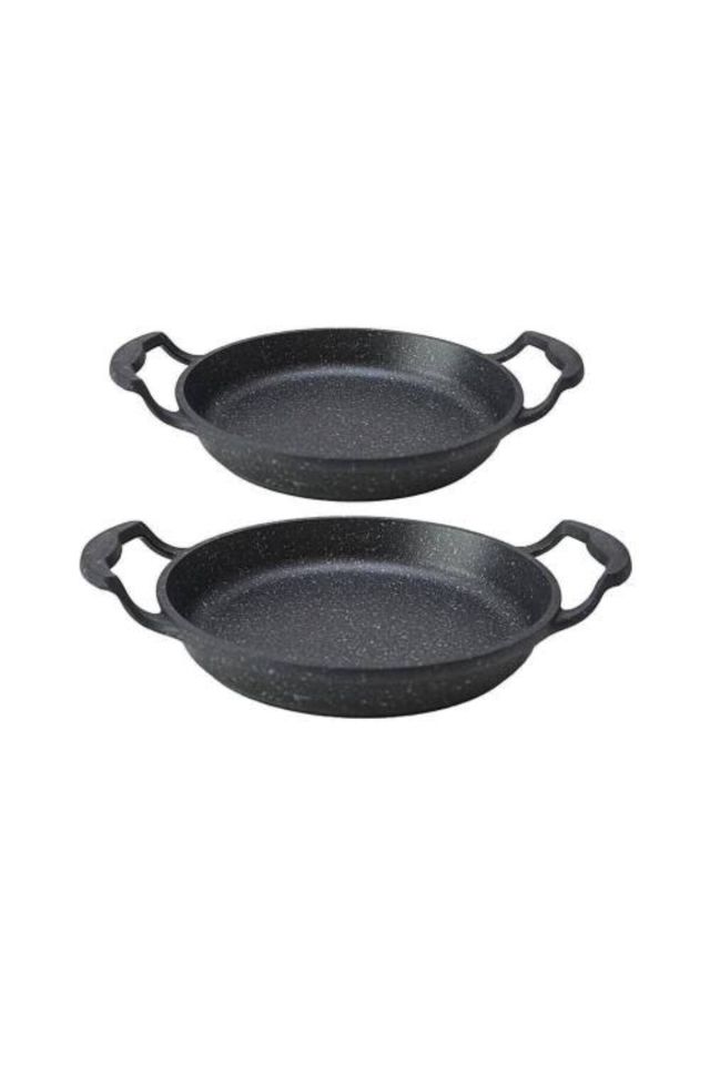 City Döküm Granit Sahan Seti 20 Cm Ve 22 Cm