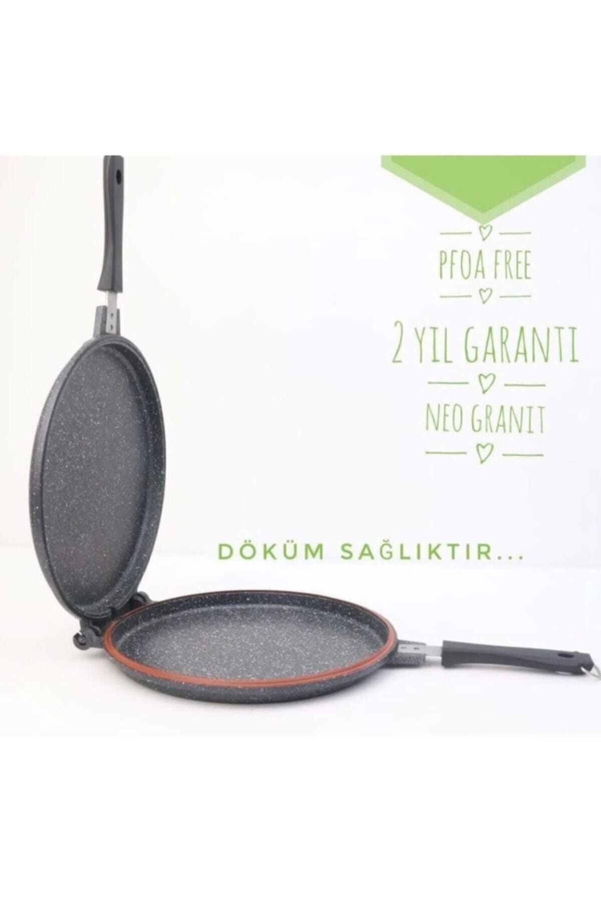 Balık Tava Döküm 28 Cm Çift Taraflı