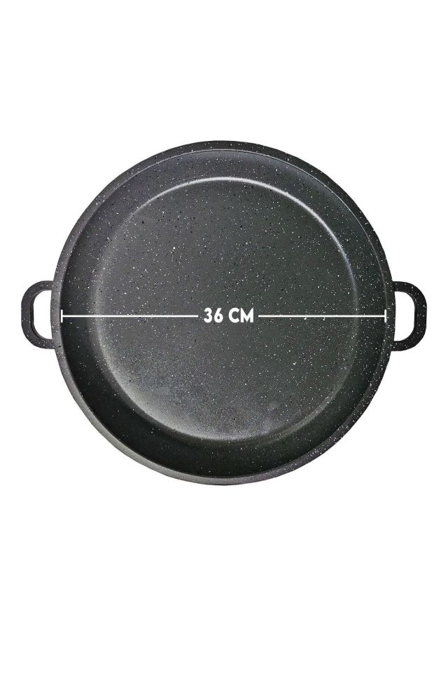 Granit Döküm Gözleme Ve Bazlama Tavası 36 Cm