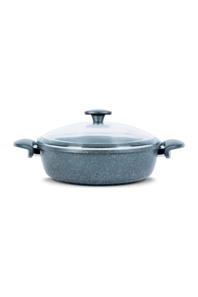 Love 26 Cm Karnıyarık Tenceresi - Gri