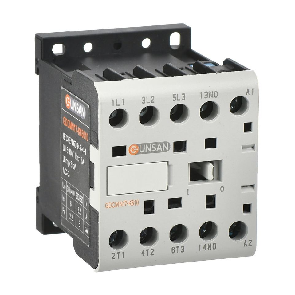 Günsan Valta Mini Kontaktör 9A 1NC 220/230V 50/60Hz