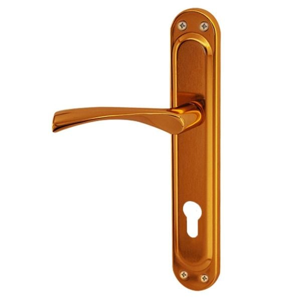 DOĞANLAR NEON ALBİRİFİN AYNALI YALE KAPI KOLU SOL