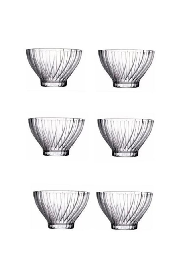 530216 Bauqquet Cam Kase Seti - Sunum Kasesi - Kase Takımı - 6lı Kase Seti