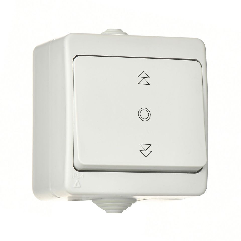 Günsan Fantasy Gri Vidalı Jaluzi Kumanda Anahtarı