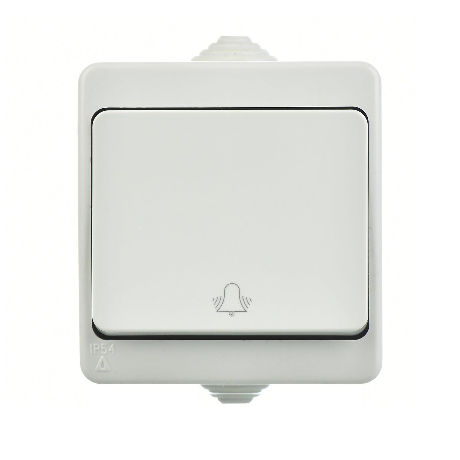 Günsan Fantasy Gri Vidalı Zil Butonu