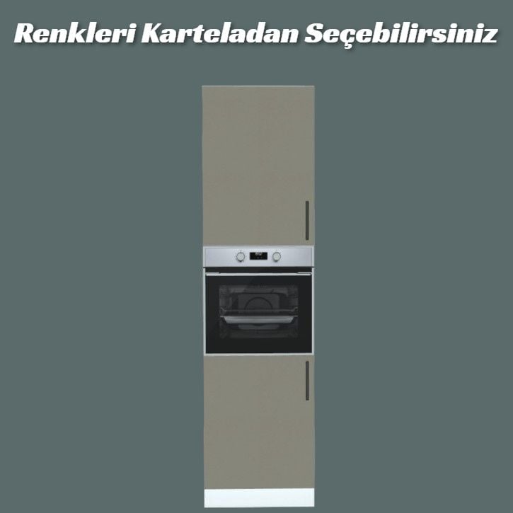 Mutfak Tam Boy Ankastre Modülü Alt Kapaklı
