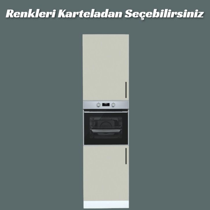 Mutfak Tam Boy Ankastre Modülü Alt Kapaklı
