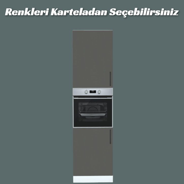 Mutfak Tam Boy Ankastre Modülü Alt Kapaklı