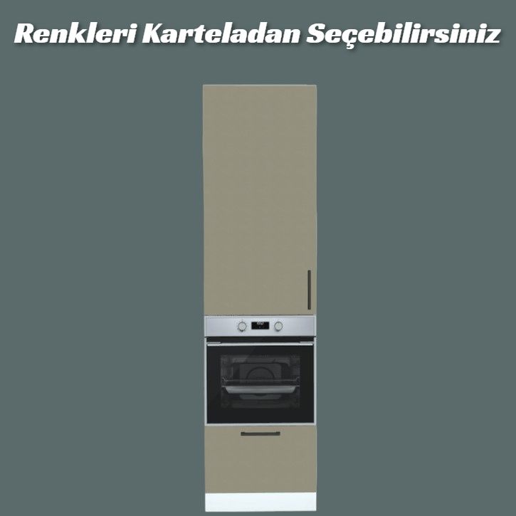 Mutfak Tam Boy Ankastre Modülü Alt Tek Çekmeceli