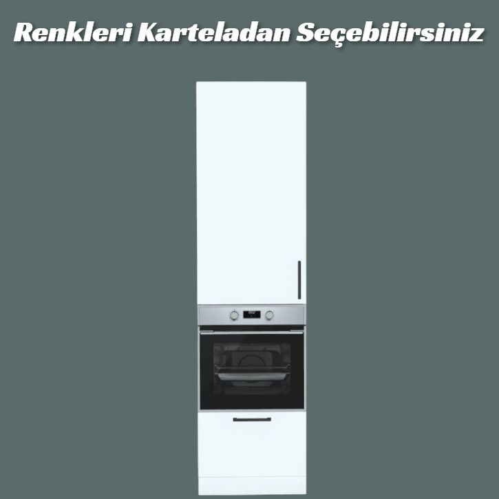 Mutfak Tam Boy Ankastre Modülü Alt Tek Çekmeceli