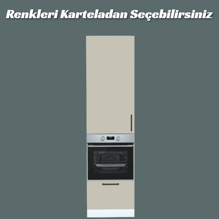 Mutfak Tam Boy Ankastre Modülü Alt Tek Çekmeceli