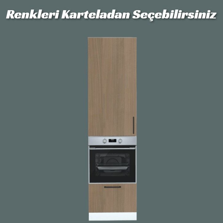 Mutfak Tam Boy Ankastre Modülü Alt Tek Çekmeceli