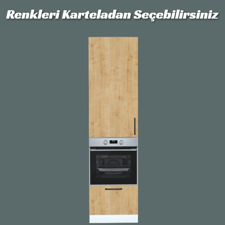 Mutfak Tam Boy Ankastre Modülü Alt Tek Çekmeceli