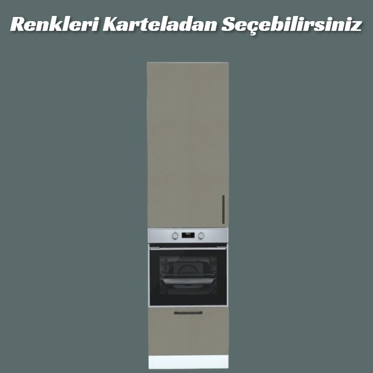 Mutfak Tam Boy Ankastre Modülü Alt Tek Çekmeceli
