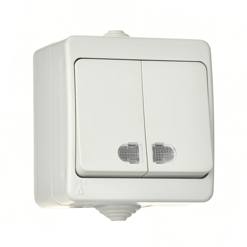 Günsan Fantasy Gri Fantasy Işıklı Komütatör Gri