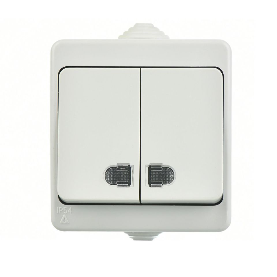 Günsan Fantasy Gri Fantasy Işıklı Komütatör Gri