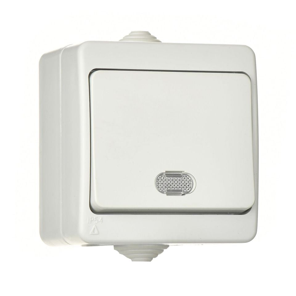 Günsan Fantasy Gri Fantasy Işıklı Anahtar Gri