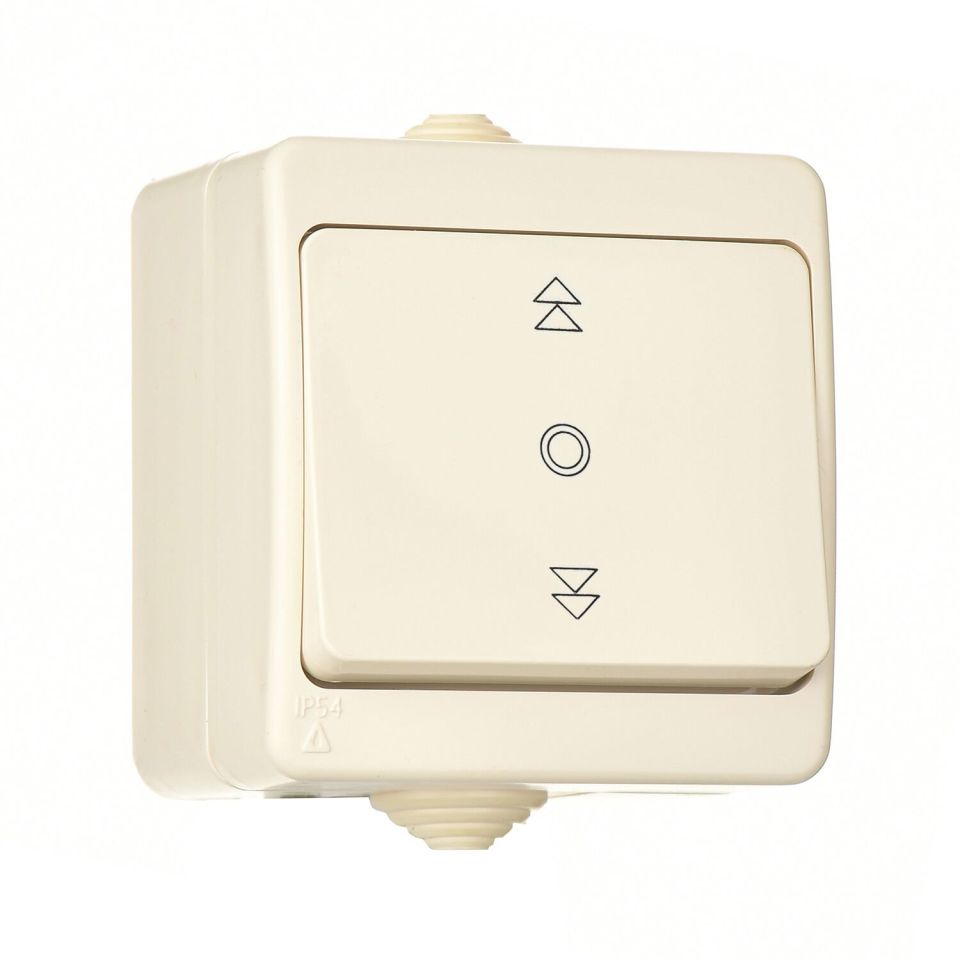 Günsan Fantasy Krem Vidalı Jaluzi Kumanda Anahtarı