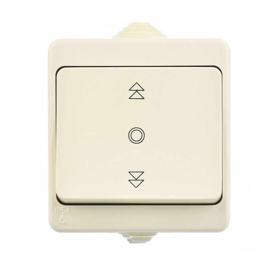 Günsan Fantasy Krem Vidalı Jaluzi Kumanda Anahtarı