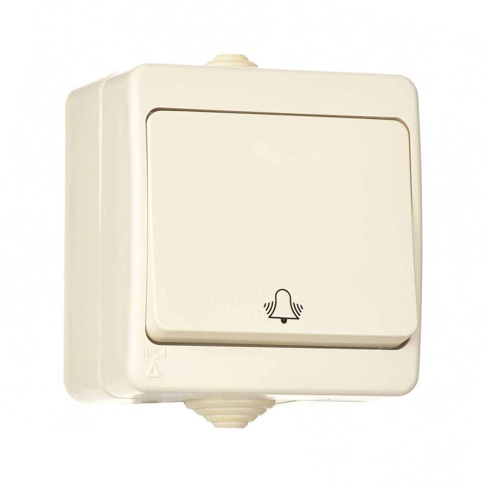 Günsan Fantasy Krem Vidalı Zil Butonu