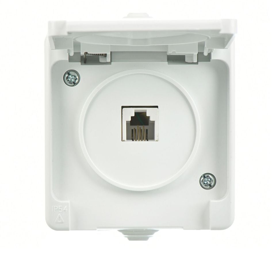 Günsan Fantasy Nemliyer Nümeris Telefon Prizi (Cat3) Beyaz