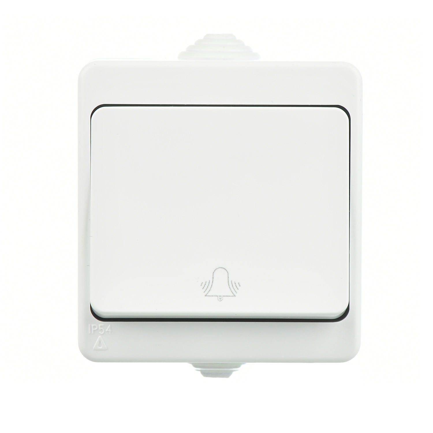 Günsan Fantasy Beyaz Vidalı Zil Butonu