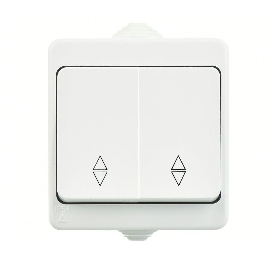 Günsan Fantasy Beyaz Vidalı Komütatör Vavien Anahtar