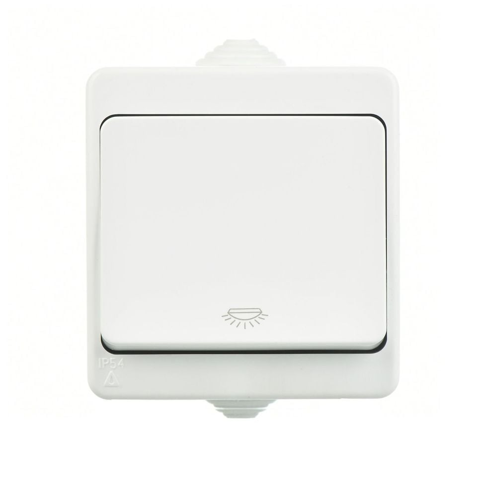 Günsan Fantasy Beyaz Vidalı Liht Anahtar