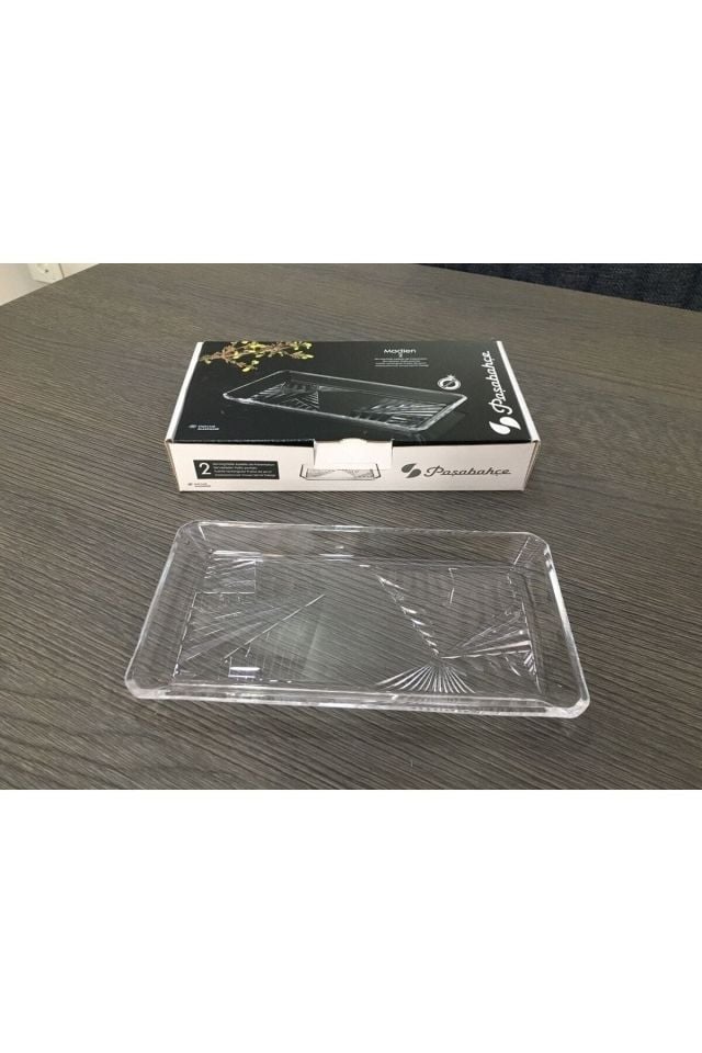 Madlen 2’li Dikdörtgen Küçük Servis Tabağı / 68154
