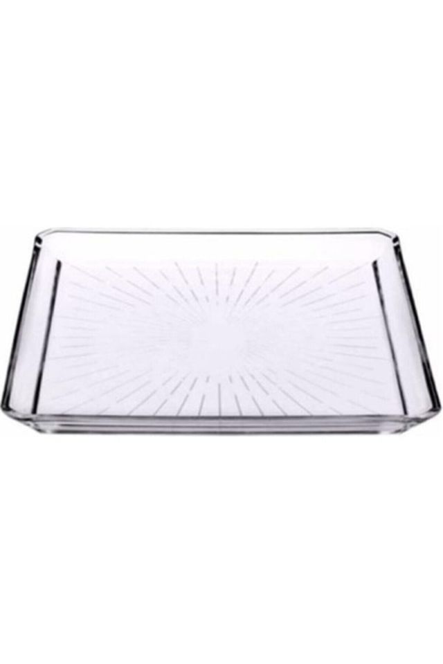Madlen Kare Pasta Tabak - 6 Lı Servis Sunum Tabağı 68307