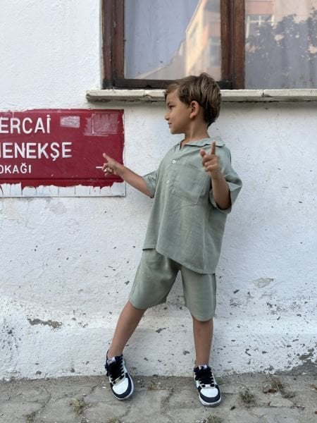 Keten takım su yeşili