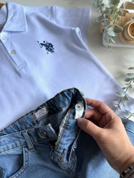 Denim takım