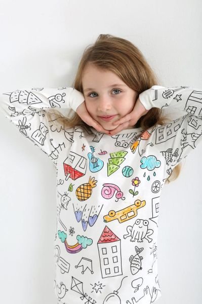 Pijama Takım (Boya kalemi hediyeli)