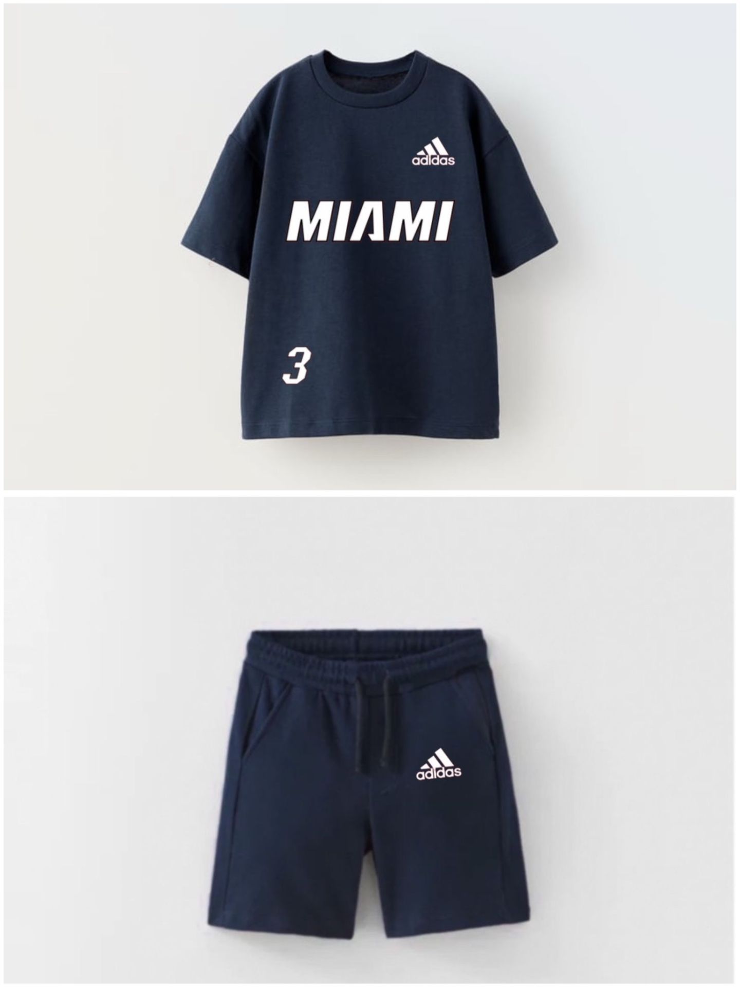 Miami baskılı takım