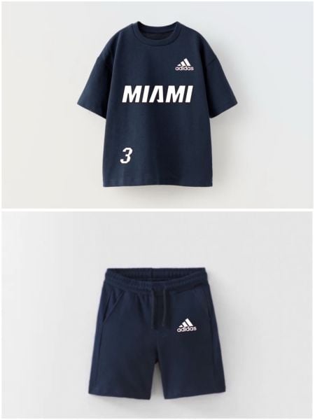 Miami baskılı takım