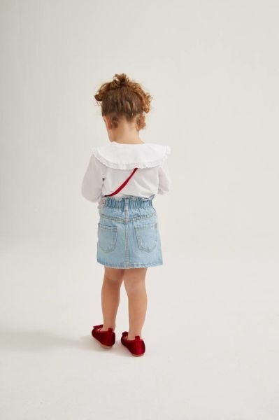 Kiraz detaylı bebe yaka 3lü set